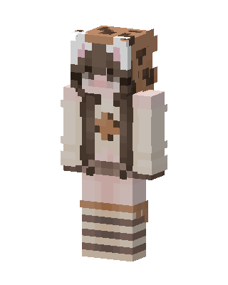 Cookie Cat Girl Minecraft skin