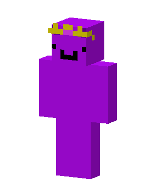 Purple Crown Minecraft skin
