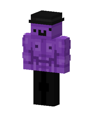 Purple Blob Man Minecraft skin