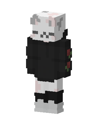White Animal skin, 3D preview