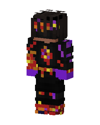Ember Void skin, 3D preview