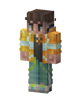 Streetwear Kid skin, 3D preview