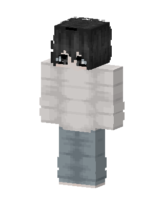 L Lawliet skin, 3D preview