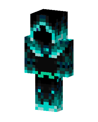 Cyan Phantom skin, 3D preview