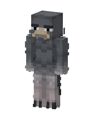 Grumpy Pigeon Minecraft skin