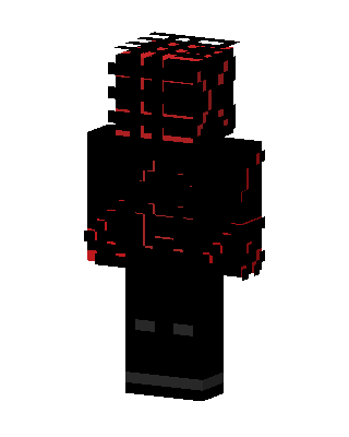 Red Circuit skin, 3D preview