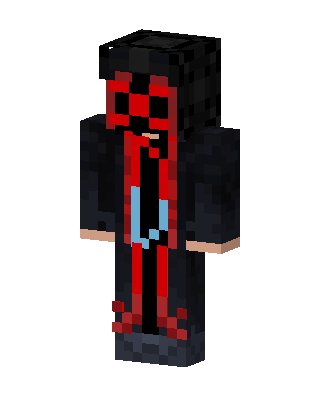 Black Fighter Boy skin, 3D preview