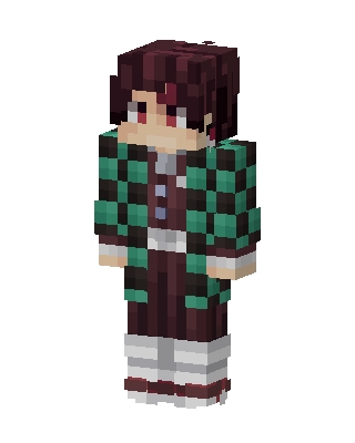 Tanjiro Kamado Minecraft skin
