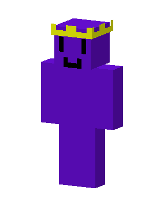 Purple Rainbow Friend Minecraft skin