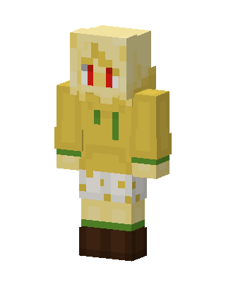 Golden Hoodie Minecraft skin