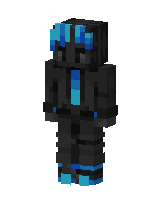 Neon Shadow Minecraft boy skin
