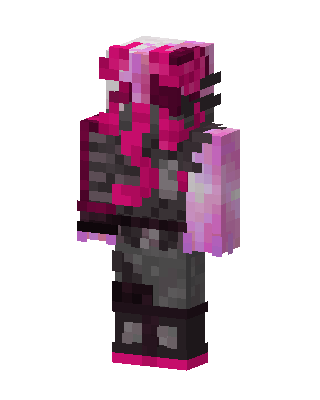 Crimson Ash Hood skin, 3D preview