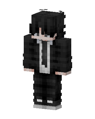 Dark Suit Boy skin, 3D preview