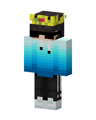 Ocean Crown skin, 3D preview