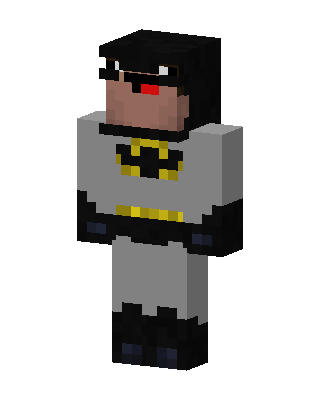 Batman skin, 3D preview
