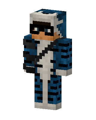 Arctic Ninja Minecraft skin