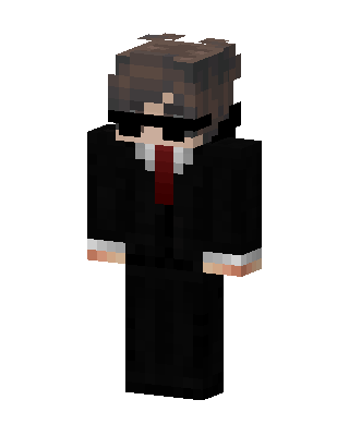 Suited Agent skin, 3D preview