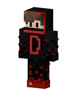 Red D Hoodie Minecraft skin