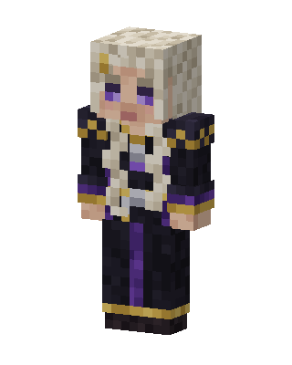 Violet Sorcerer skin, 3D preview