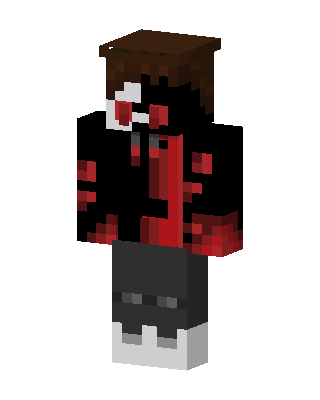 Black Player Boy skin, 3D preview