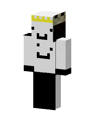 White Royal Minecraft white skin