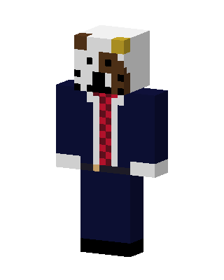 Blue Suit Boy Minecraft skin