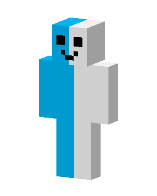 Blue Mob skin, 3D preview