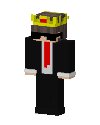 Crowned Sunglasses Suit skin, 3D preview