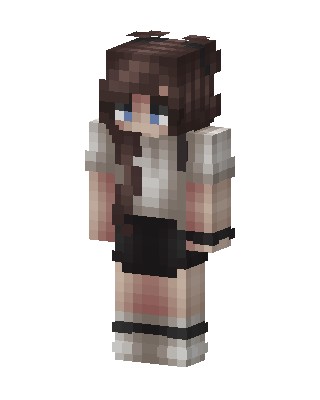 Cozy Brunette skin, 3D preview