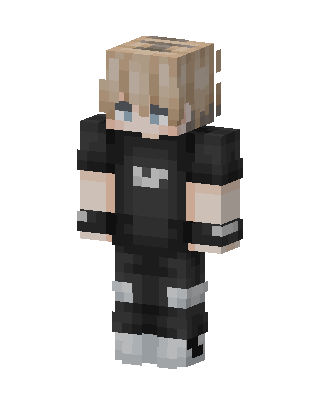 Black Fighter Boy Minecraft PvP skin