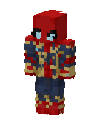 Iron Spider skin, 3D preview