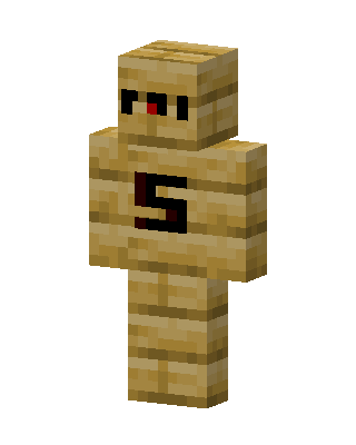 Bandaged Mummy skin, 3D preview