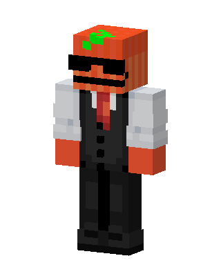 Pumpkin Gentleman Minecraft skin