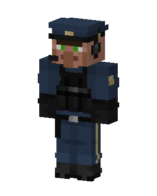 Villager Cop Minecraft skin