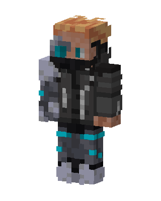 Cyber Techwear skin, 3D preview