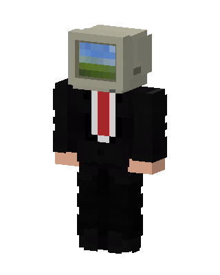 Computer Head Minecraft skin