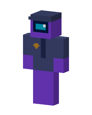 Purple Guard skin, 3D preview