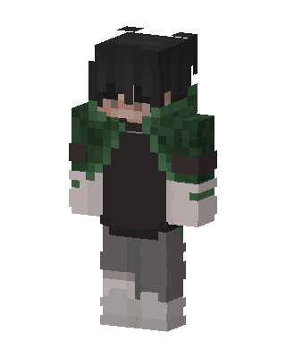 Green Jacket Boy Minecraft skin
