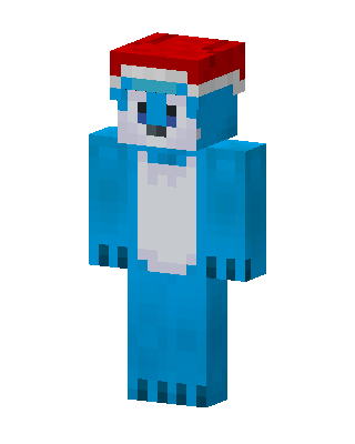 Santa Stitch Minecraft skin