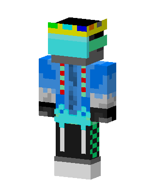 Cyber Crown skin, 3D preview