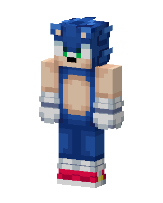 Sonic skin, 3D preview