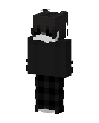 Shadow Hoodie skin, 3D preview