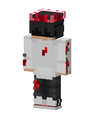 Rose Crown Hoodie Minecraft skin