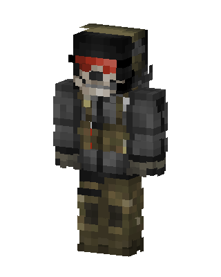 Skeleton Soldier Minecraft skin