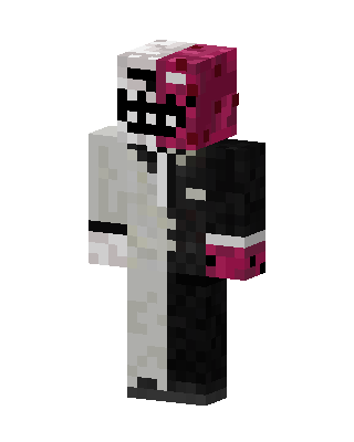 White Player skin, 3D preview