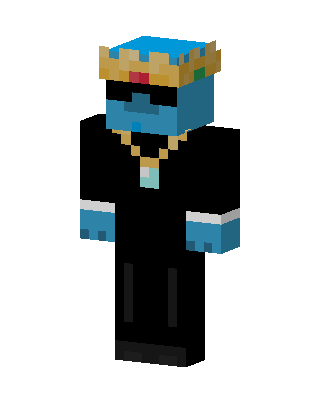 Black King Minecraft skin
