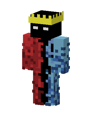 Fire Ice King skin, 3D preview