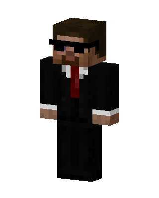 Secret Agent Minecraft skin