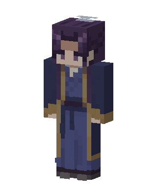 Blue Player Minecraft skin