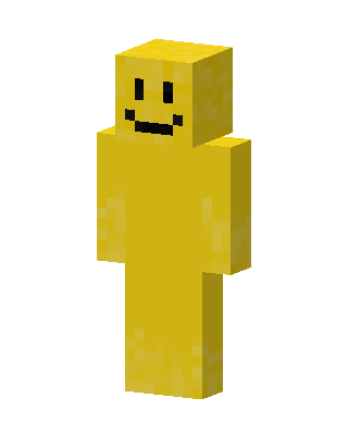 Smiley Guy skin, 3D preview